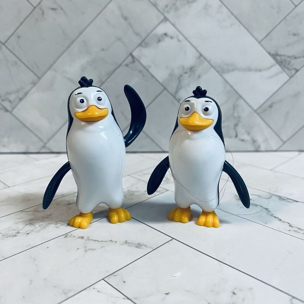 McDonald's Happy Meal Toy 2014 Penguins of Madagascar Set of 2
